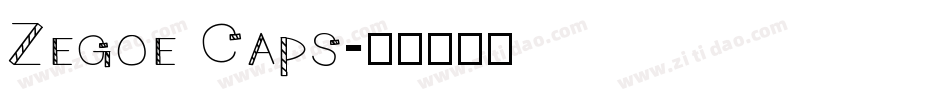 Zegoe Caps字体转换